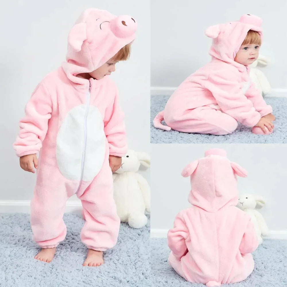 Cozy Animal Onesie for Kids