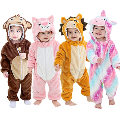Cozy Animal Onesie for Kids