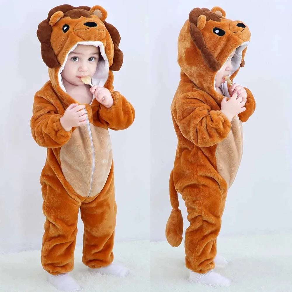 Cozy Animal Onesie for Kids